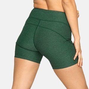Outdoor voices hunter green warm up shorts